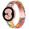 For Garmin Forerunner 245/245 Music Fashion D-Shape Resin Strap Bracelet Watchband