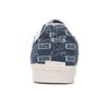 Li Ning 50/50 Canvas Stoff Rutschfest Langlebig Leicht Low Top Skate Schuhe Herren Sneaker Blau AECS023-2