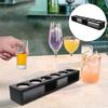 Drinking Glasses Storage Organizer Cup Holders Cocktails Rack for Party Beverage Stand