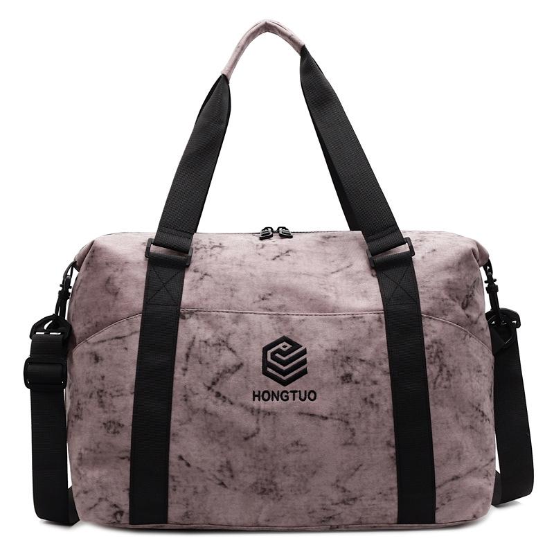 Mehrere Taschen Klassifizierung für Ausflüge und Spielen Tragbare Reisetasche Design zur Trennung von Nass und Trocken Fitness Tasche Kann mit einem Rollkoffer verwendet werden