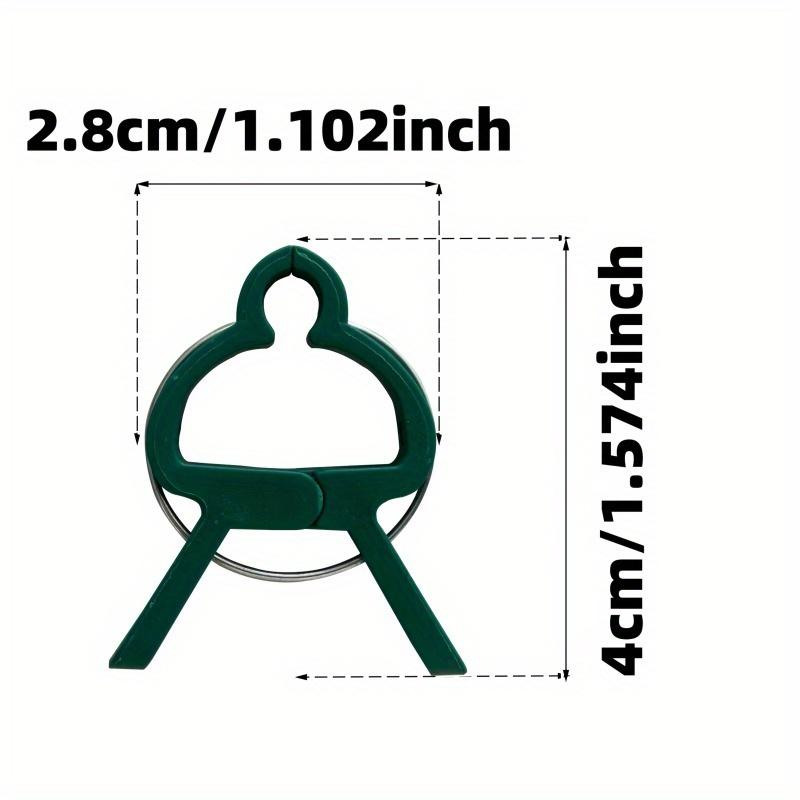 50/20/10pcs Adjustable Plant Clips - Reusable Garden Support For Flowers, Vines, Vegetables & Tomatoes - Durable Plastic