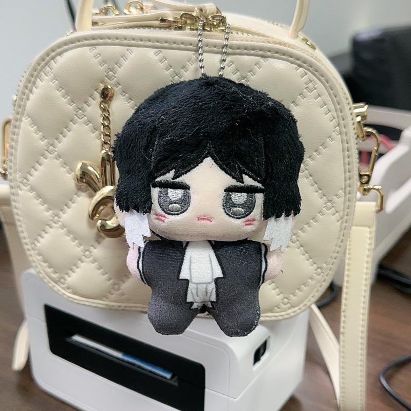 Set Peluche Bungo Stray Dogs 5 Personaggi Nakahara Dazai Kunikida Atsushi Akutagawa 10cm Bambola di Cotone Carina Team di Detective Anime Collezione per Fan Regalo