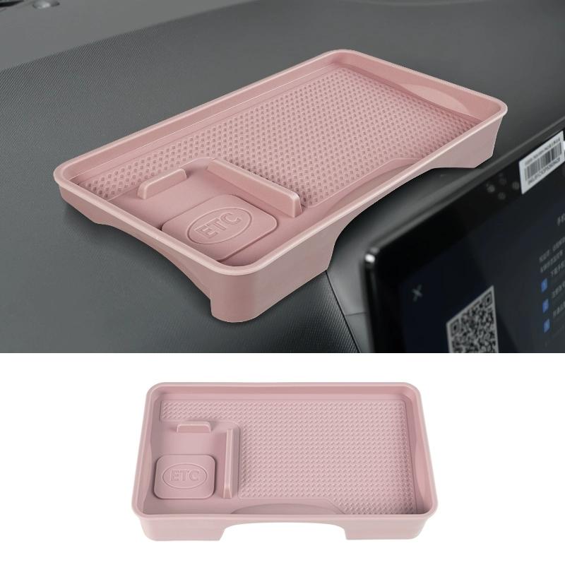 Для BYD Seagull Screen Rear Storage Box Dashboard Decoration ETC Mobile Phone Holder Multifunction Storage Box Car Interior