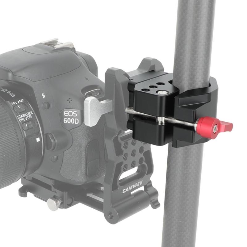 V-Lock Buchse Schnellwechsel-Montageadapter mit Klemme Für DSLR V-Mount Akku Kamera Akku Fotografisches Gerät