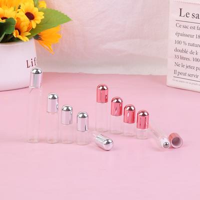 1/2/3/5/10ml Empty Perfume Roller Ball Bottle On Liquids Oil Container Refillable Bottles Portable Mini Storage