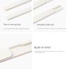 Punch-Free Slide Rail Pull Basket for Kitchen Cabinet Storage
