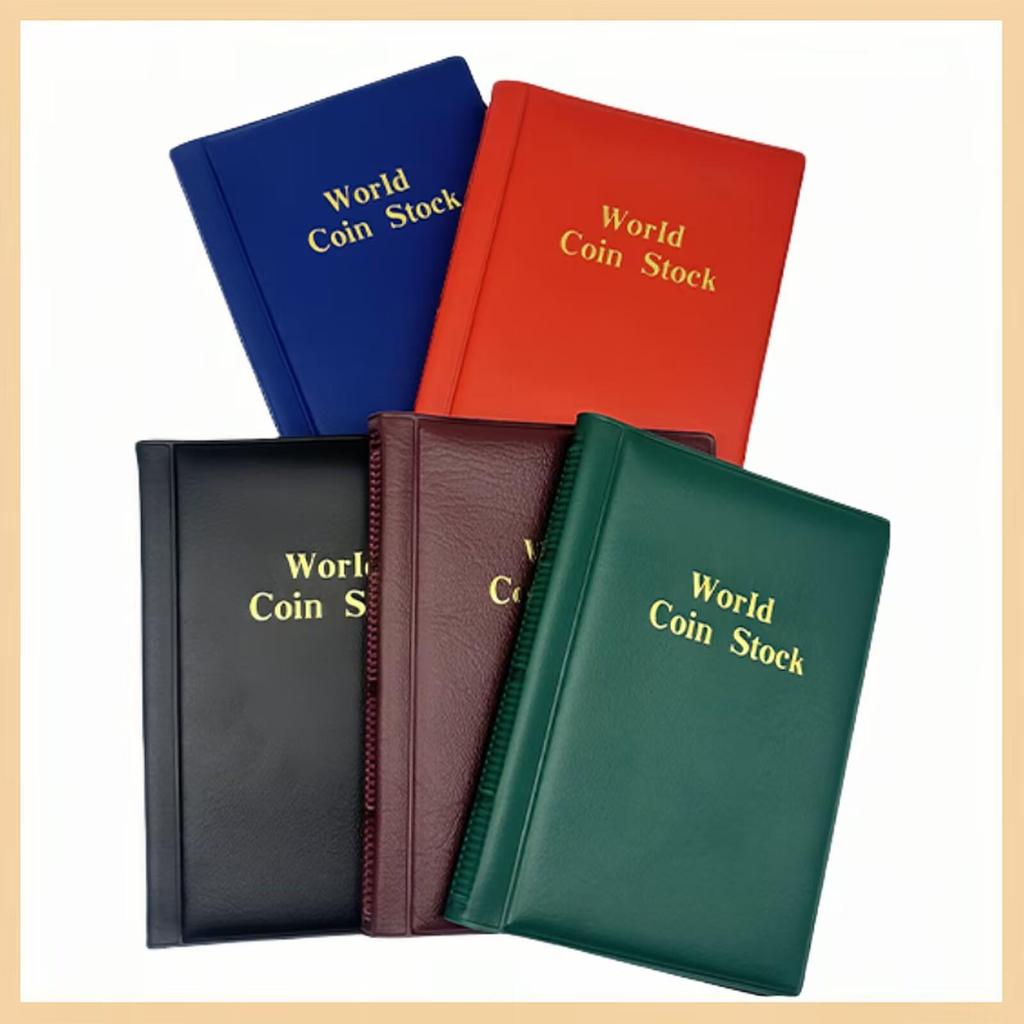 120-Pocket Large Capacity Coin Collection Album for Ancient and Commemorative Coins