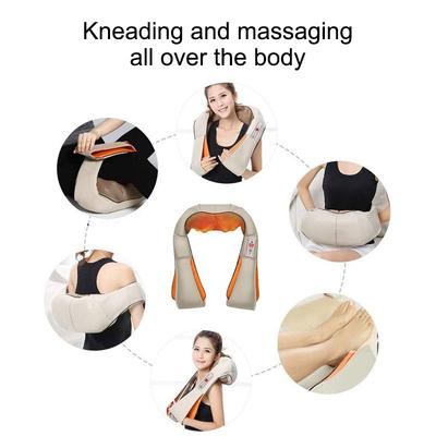 Kneten Schalkragen Fahrzeug Heimmasseur Nacken Schulter Taille Ganzer Körper Kneten Und Kneten Massage Schal Massagesessel Zuhause