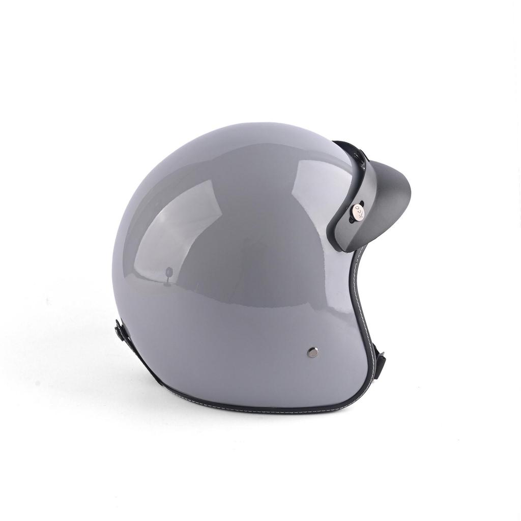3C Certified Retro 3/4 Safety Helmet for Motorcycles & Electric Scooters – Unisex, All-Season