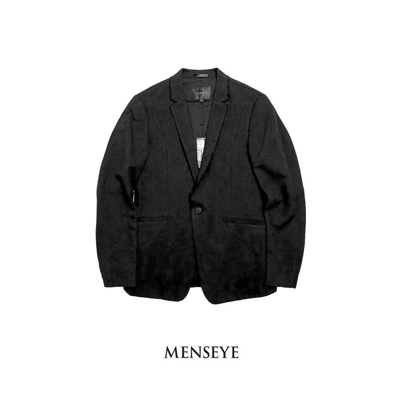 Menseye Japanese Commuter Suit Jacket with One Button