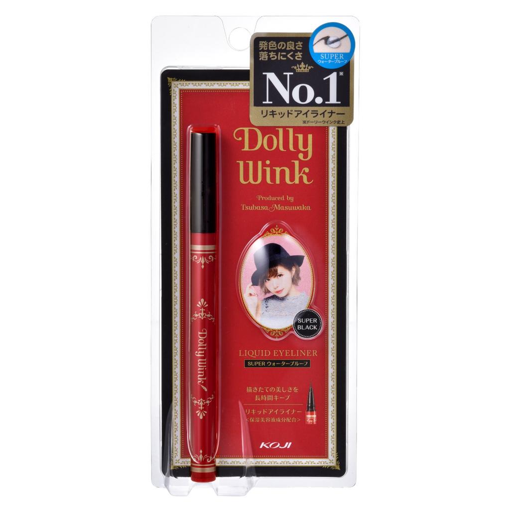 Dolly Wink Liquid Eyeliner Vanntett Super Black