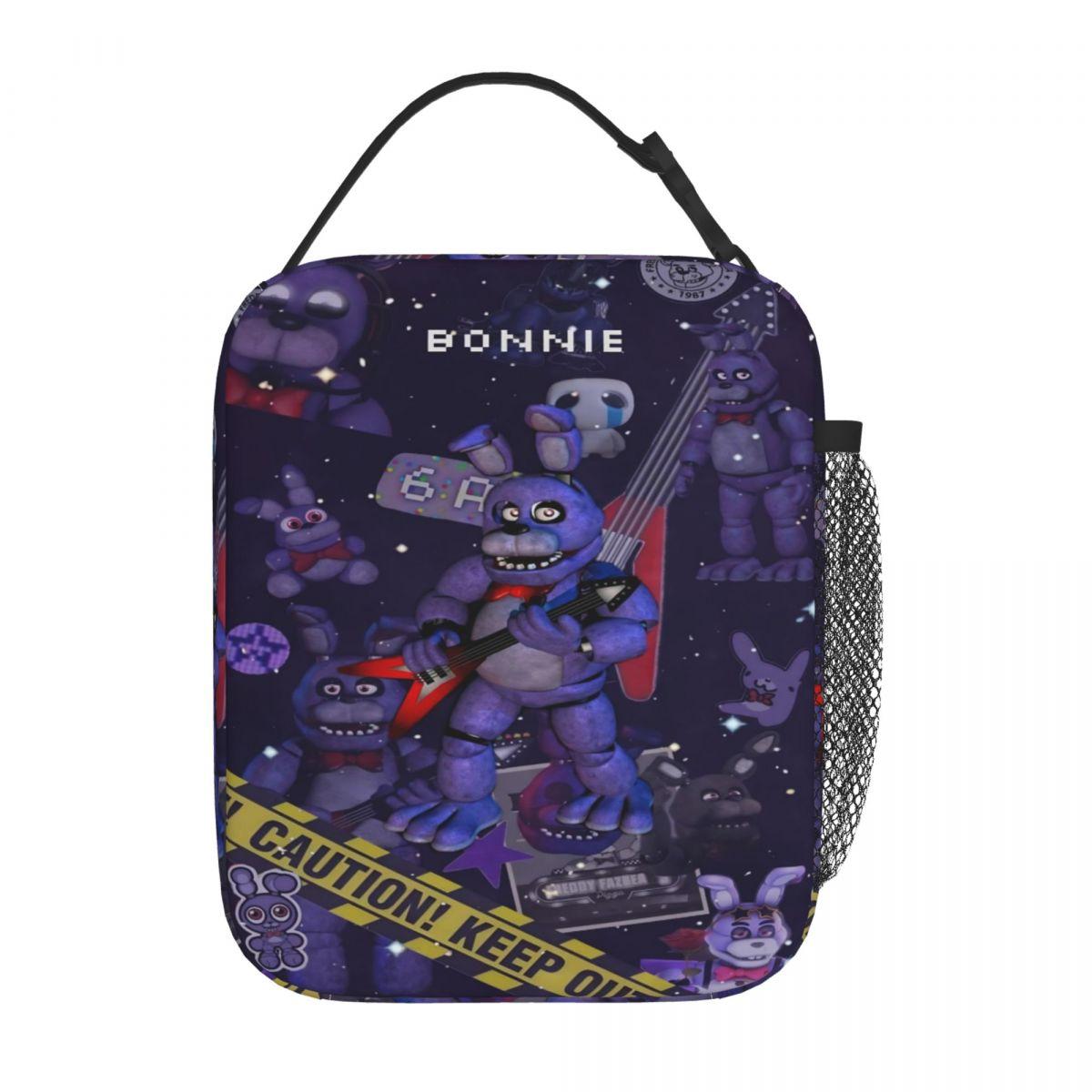 FNAF At Freddys Merchandise Geïsoleerde Lunchtas Voor Werk Voedselcontainer Draagbare Koelbox Thermische Lunchboxen Option 1