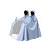 Electric Bike Rain Poncho Double Rider Extra Large Thickened Full Body Waterproof Raincoat Cover Suitable for Scooter and Motorcycle Riding