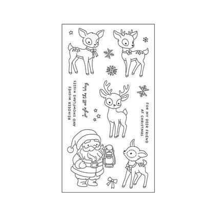 Cuchillo de manualidades para scrapbooking Molde Sello Corte DIY Troquel de metal Tema navideño Troqueles de corte