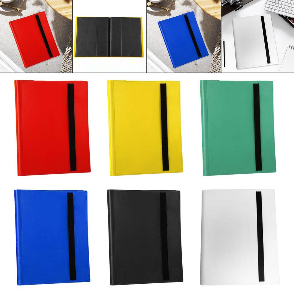 Trading Cards Binder Baseball Card Sleeves 360 Double Sided Album for Other Sport Cards