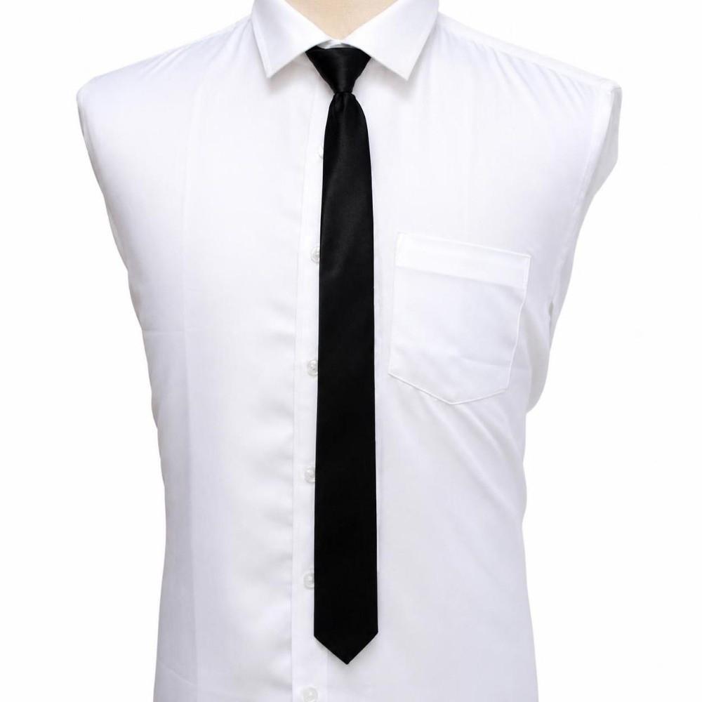Clip On Zipper Tie Unisex Suit Zipper Neckties New Uniform Neck Tie  For Men Women