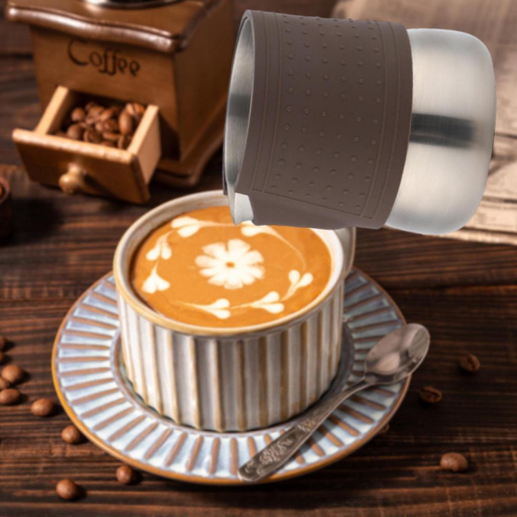 Milchkännchen, einfach zu bedienender Milchaufschäumkrug für Küchenrestaurants und Cafés