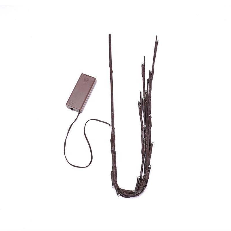 LED String Branch & Holiday Lights - Flashing Room & Vase Decor