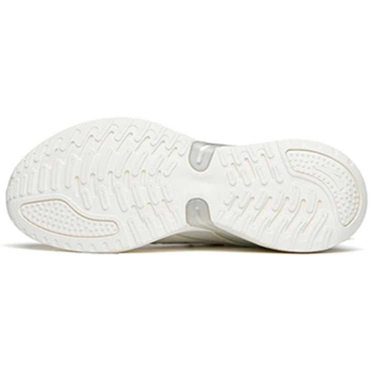 New Anta C37 2.0 Cushioned Slip Resistant Abrasion Resistant Low Top Running Shoes Men's White Silver 122215538R-1