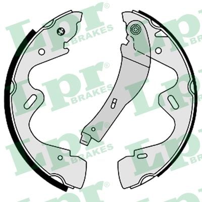 Lpr Brake Shoes Kit, Drum Brakes 08730 Rozmiar 002
