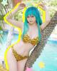 [Kamihei Ryohin] Lum Cosplay Costume, Urusei Yatsura Popular Character, Oni Girl Swimsuit, Fan-made Costume, Adult Size, Fancy Dress, Halloween, Chris