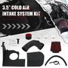 3,5"-Kaltluftansaugsystem-Kit mit Hitzeschild für BMW 120i, 125i, 220i, 230i, 320i, 420i, 430i B48 2.0T Motoren (Baujahre 2016–2018)