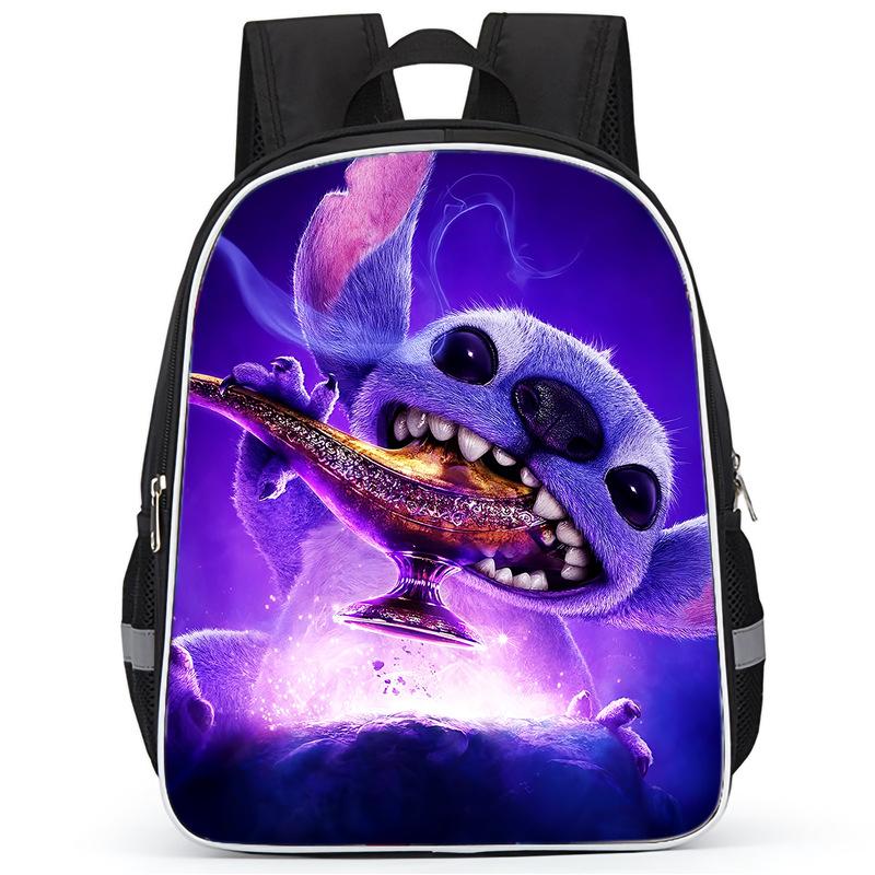 Stitch Peripheral Anime Backpack Men'S And Women'S School Bags