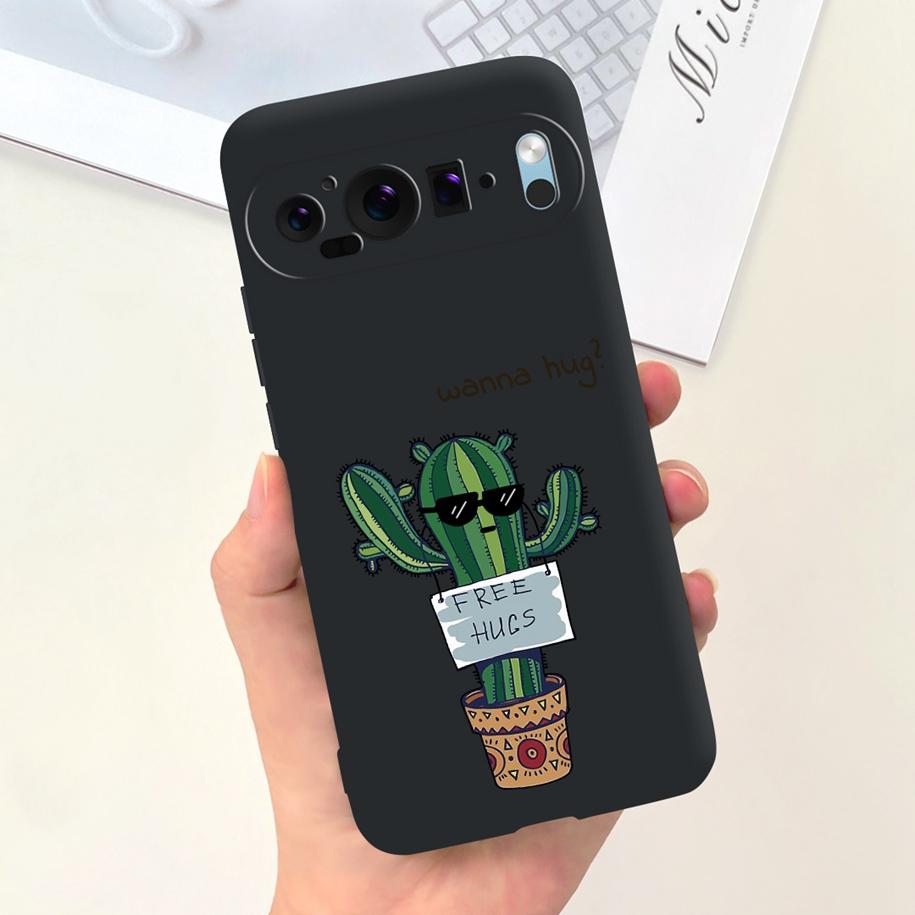 For Coque Google Pixel 9 Pro Phone Case Lovely Astronaut Duck Cow Shockproof Silicone Soft Cover For Google Pixel 9 Pixel9 Shell