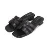 Leather Padding Cushion Slide Mule 3cm 2 Colors Blj340
