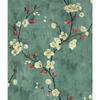 Flower Tree Peel and Stick Wallpaper Green Self Adhesive Contact Paper Removable Waterproof Contact Paper for Wall Home Decor