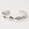 Silver 925 Bangle Bracelet for Men Sun Arabesque [cmy select] (04 D)