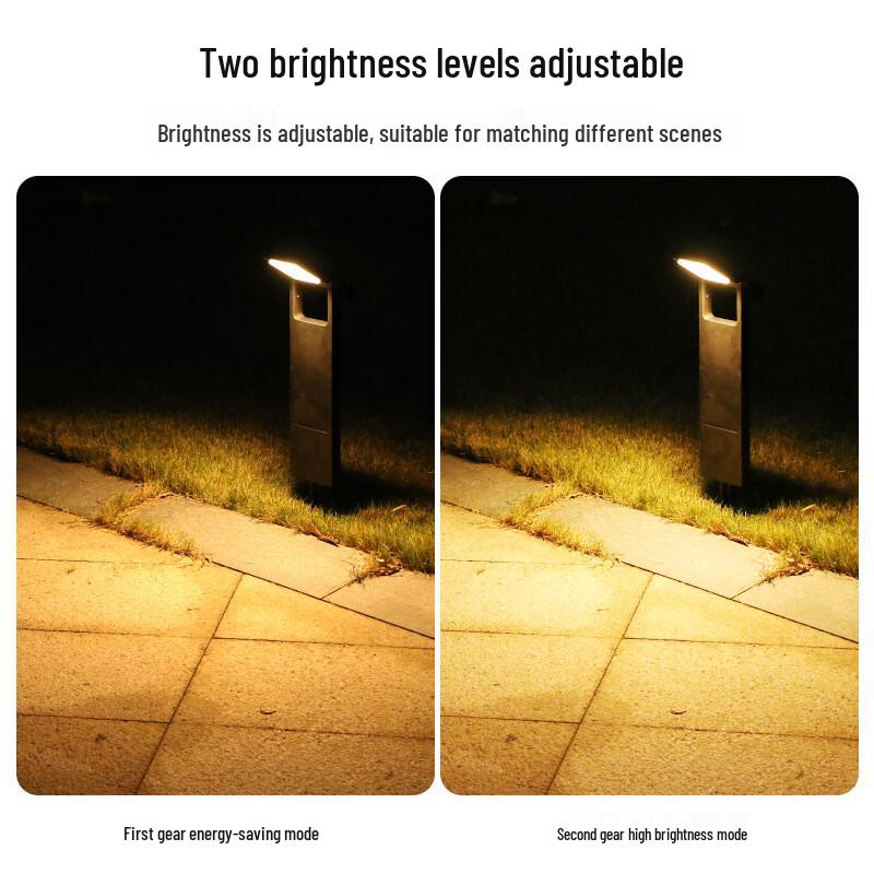 Outdoor Solar Courtyard Light