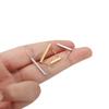 20Pcs/Lot Stainless Steel Earring Hooks Bar Tube Stud Earrings Ear Wires Connector for DIY Earrings Jewelry Making Findings