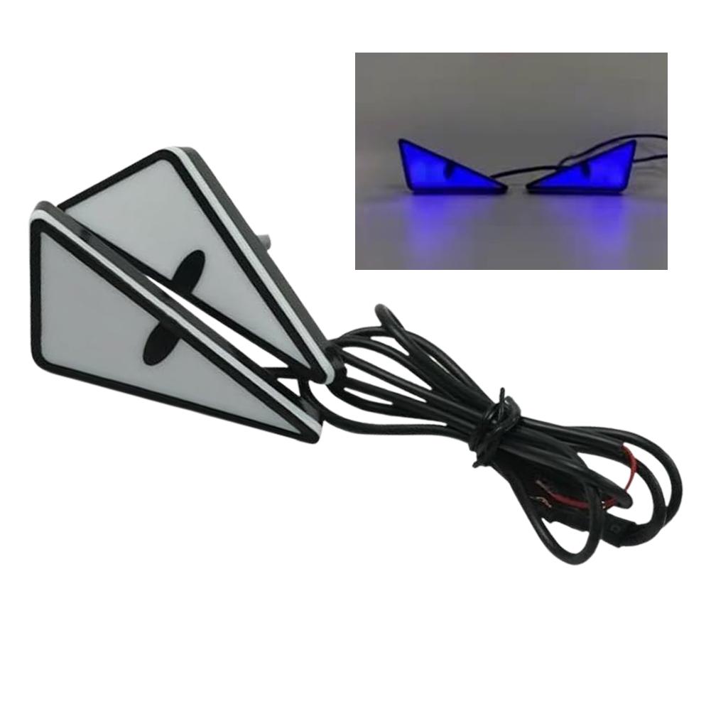 Universal Motorcycle LED Demon Eye High Brightness LED Motorcycle Screw Tail Light Dynamic Illumination Motorcycle Accessories