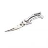 All-Steel Stainless Multifunctional Kitchen Scissors: Automatic Rebound Chicken Bone and BBQ Cutter