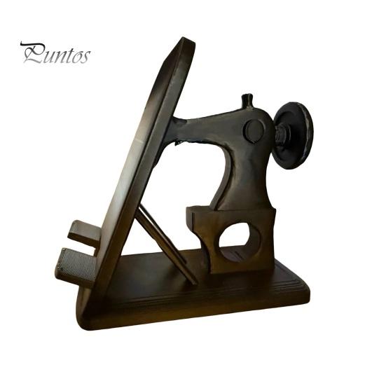 Desktop Phone Stand for Video Tutorials Sewing Machine Stand, Creative Desk Holder Cell Tablet, Sturdy PLA Crafters Hands Free Mount Room Crafting And