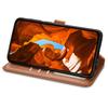 For iPhone 17 Case Wallet Stand Leather Phone Cover with Wrist Strap
