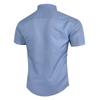 Herren Sommer Einfarbig Slim Fit Hemden Herren Business Mode Lässig Kurzarmhemden