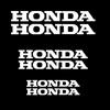 4pcs Car Brake Caliper Stickers Decoration Stickers For Honda Jazz Fit Avancier Crv Accord Pilot City Prelude Mugen Power XR-V FN9