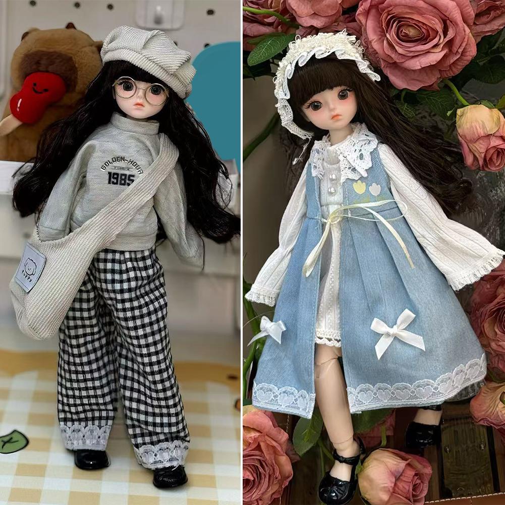 2025 New BJD Doll Clothing Cute 1/6 BJD Doll 30cm Changing Princess Skirt Set BJD Accessories Lady Princess (without Doll)