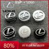 2026 Autocollants Intérieurs Chauds 4 Pièces 62 MM Cache-Moyeux de Roue de Voiture Badge Accessoires Auto Pour ES300 RX330 RX300 GS300 IS