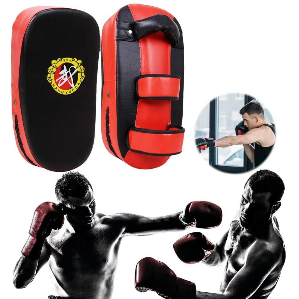 Thickened Karate Punching Pad Curved Boxing Kick Target Professional Punching Shield Pad  Kids