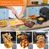 Air fryer Grill Pan for BLACK+DECKER Purify 6QT Air Fryer, 8.1’’×8.1’’ Air Fryer Replacement Parts Grill Plate Crisper Plate Accessories
