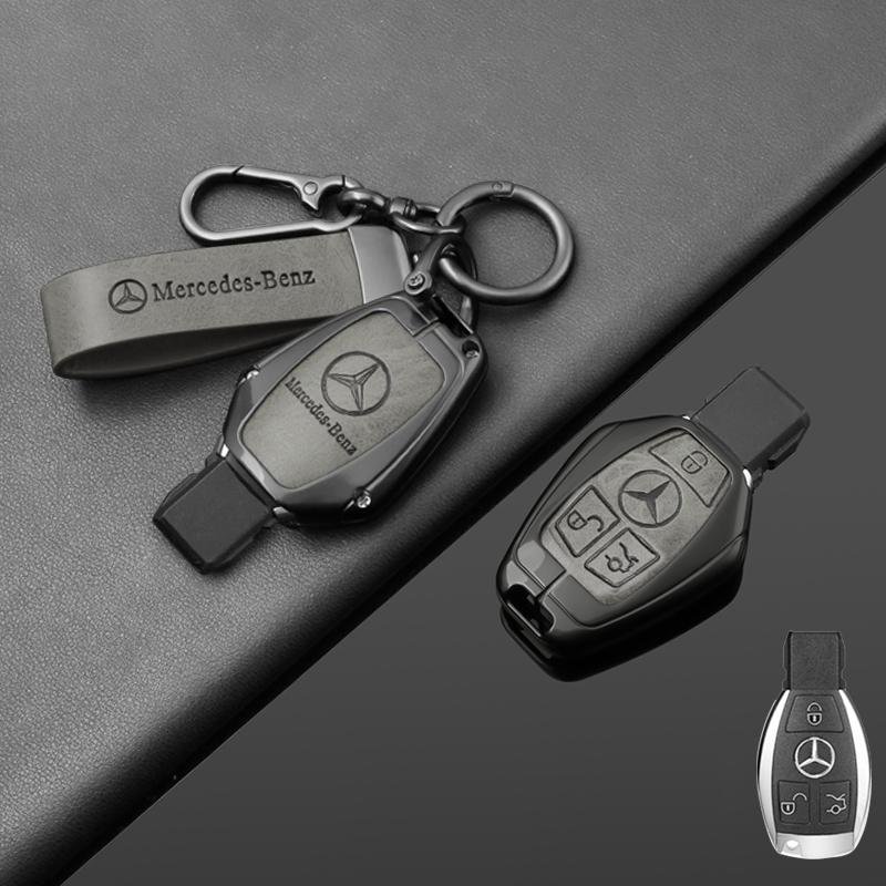 Car Key Case Cover Protector for Mercedes Benz CLK ML SLK B C E S Class Auto Keychain Accessories Car Styling for Mercedes Benz ACDFJ1