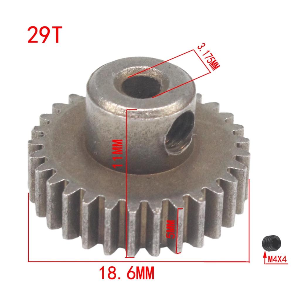 1: 10 Electric Vehicle Universal Motor Pinion Steel Gear for HSP 94123 94111 94107 94170 RC Model Car