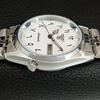 VINTAGE REFURBISHED SEIKO 5 AUTOMATIC JAPAN MENS WHITE DIAL WATCH A445981-1
