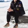 Fila Fusion Fashionable Warm Loose Stand Collar Vest Men tops Black T11M342903F-BK