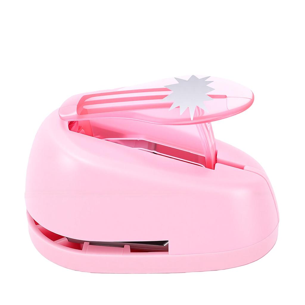 Star Hole Punch Ergonomic Lever Operated Star Paper Puncher for Scrapbooking Crafts