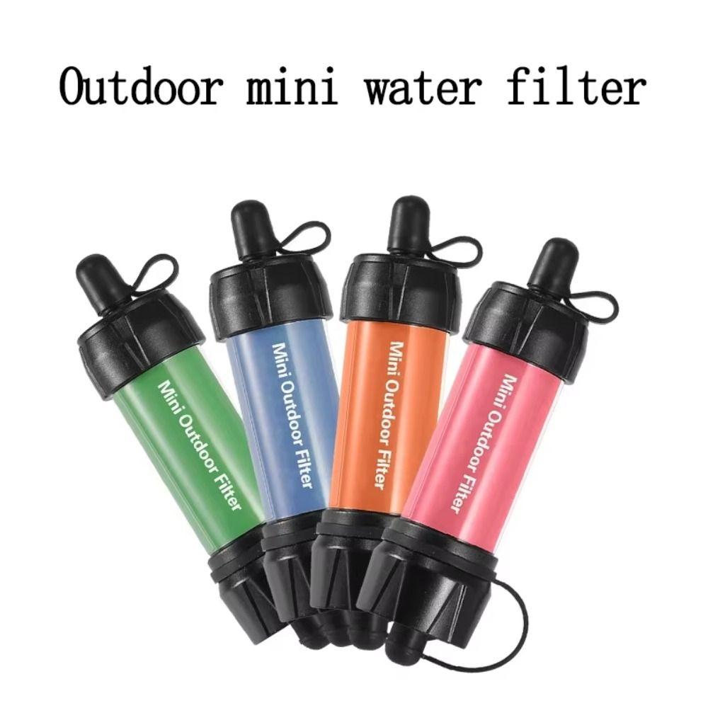Straw Mini Water Filter Straw Mini Drinking Water Filtering Straw Emergency