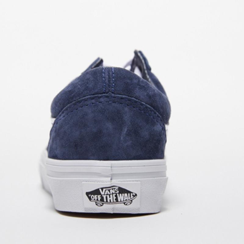 Barnes Old School   Pig Suede Navy Vn000cr5bx91